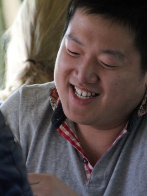 Photograph of happy man